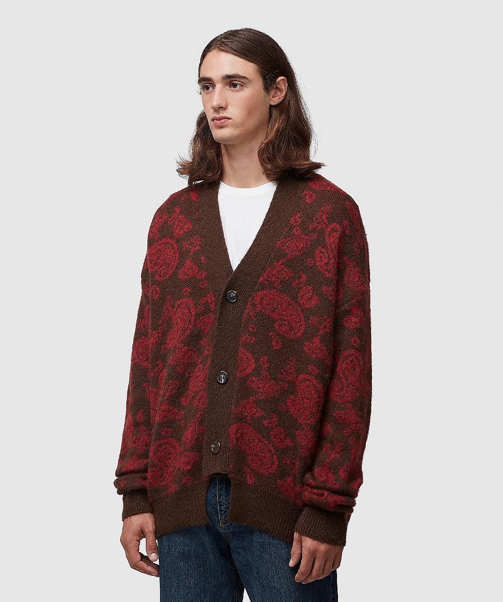 paisley cardigan