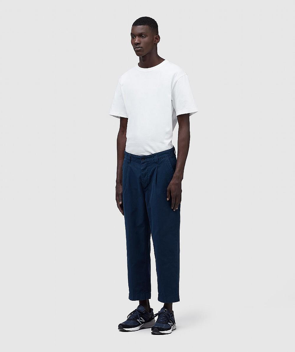 Albam Gd Ripstop Pleated Trouser in 