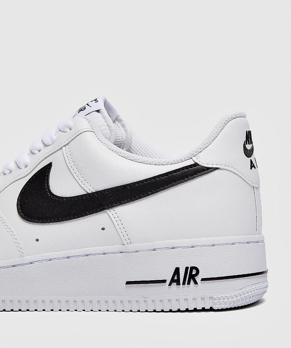 nike air force 1 07 white with black tick
