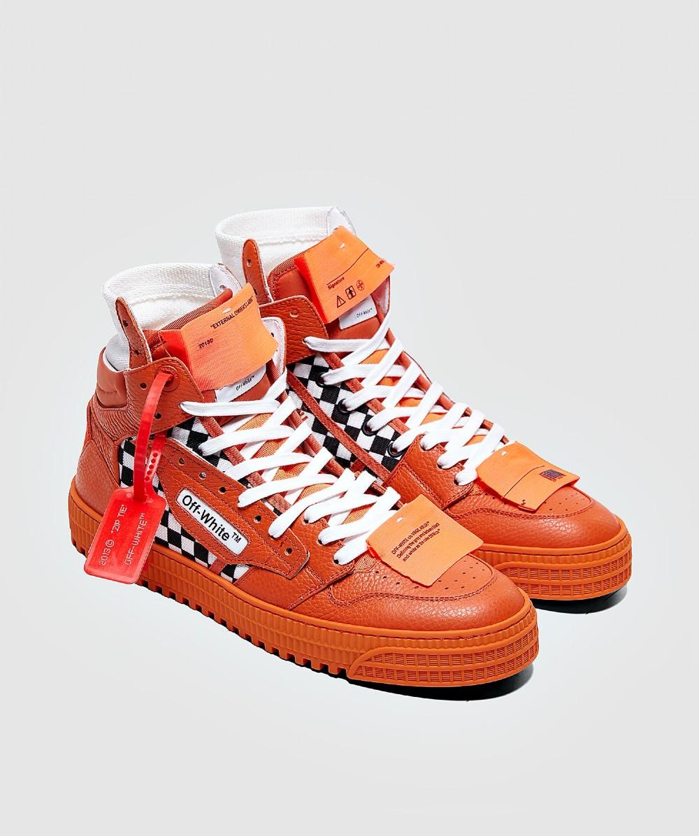 Off-White c/o Virgil Abloh Leather Low 3.0 Sneaker for Men - Lyst