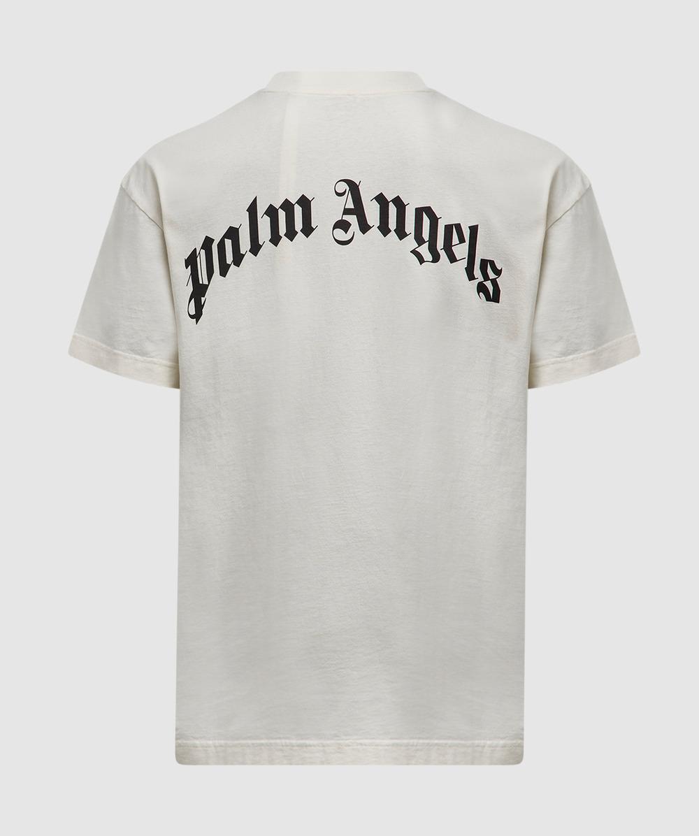 Moncler Genius X Palm Angels T-shirt in Gray for Men | Lyst