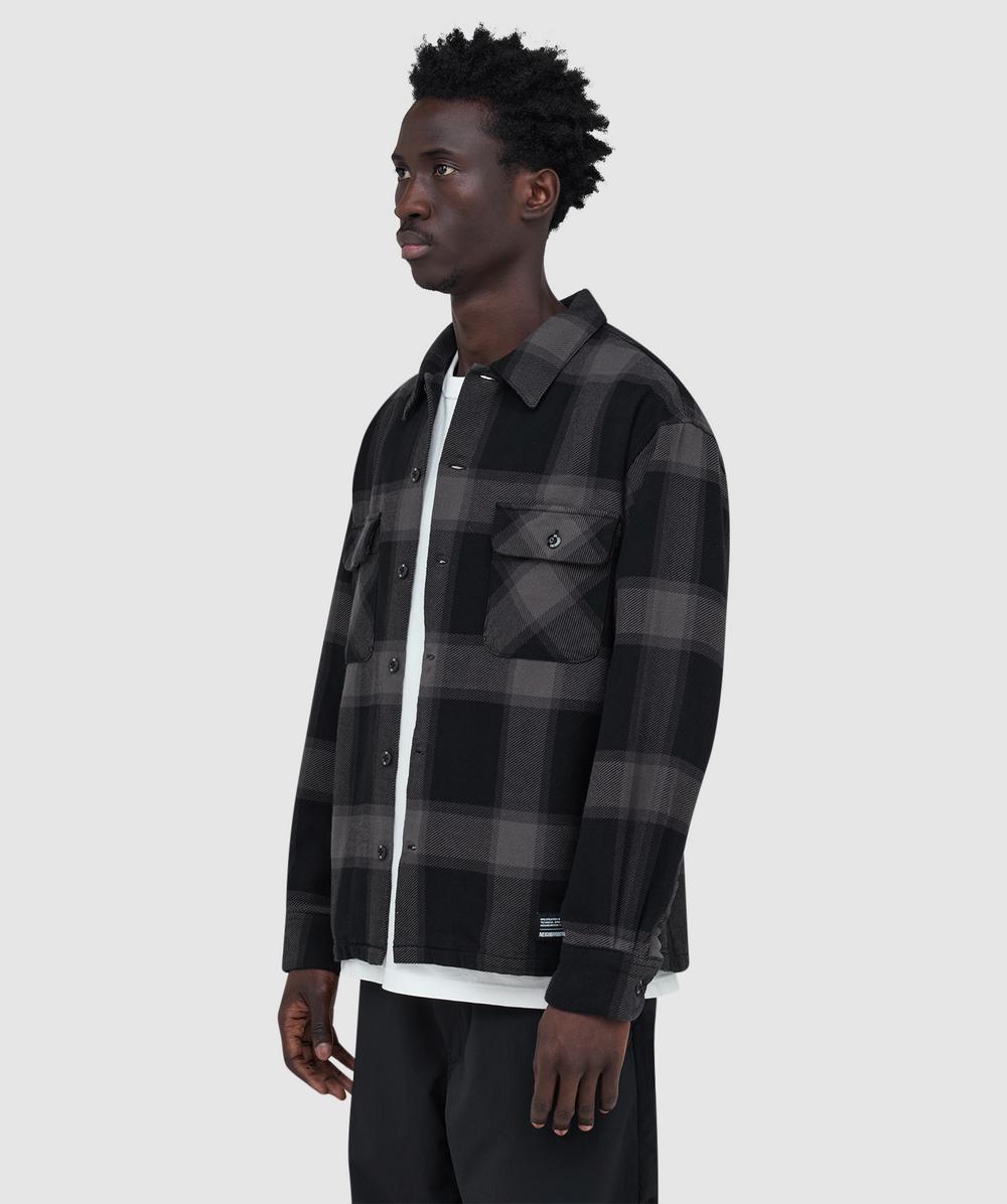 Neighborhood Buffalo Check Shirt in Black for Men | Lyst