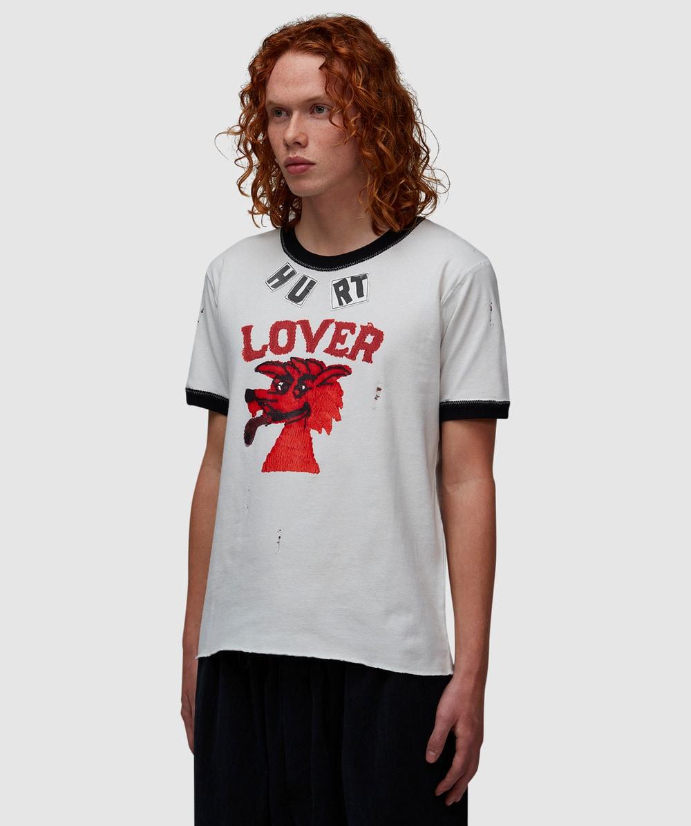 ERL hurt lover T-shirt - メルカリ