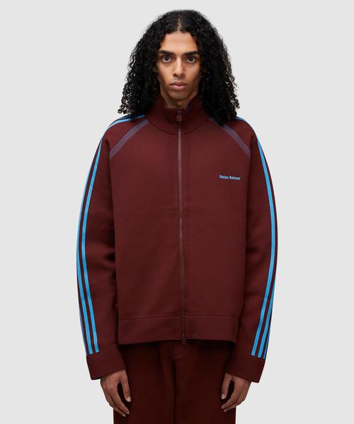 Adidas knitted track top cheap