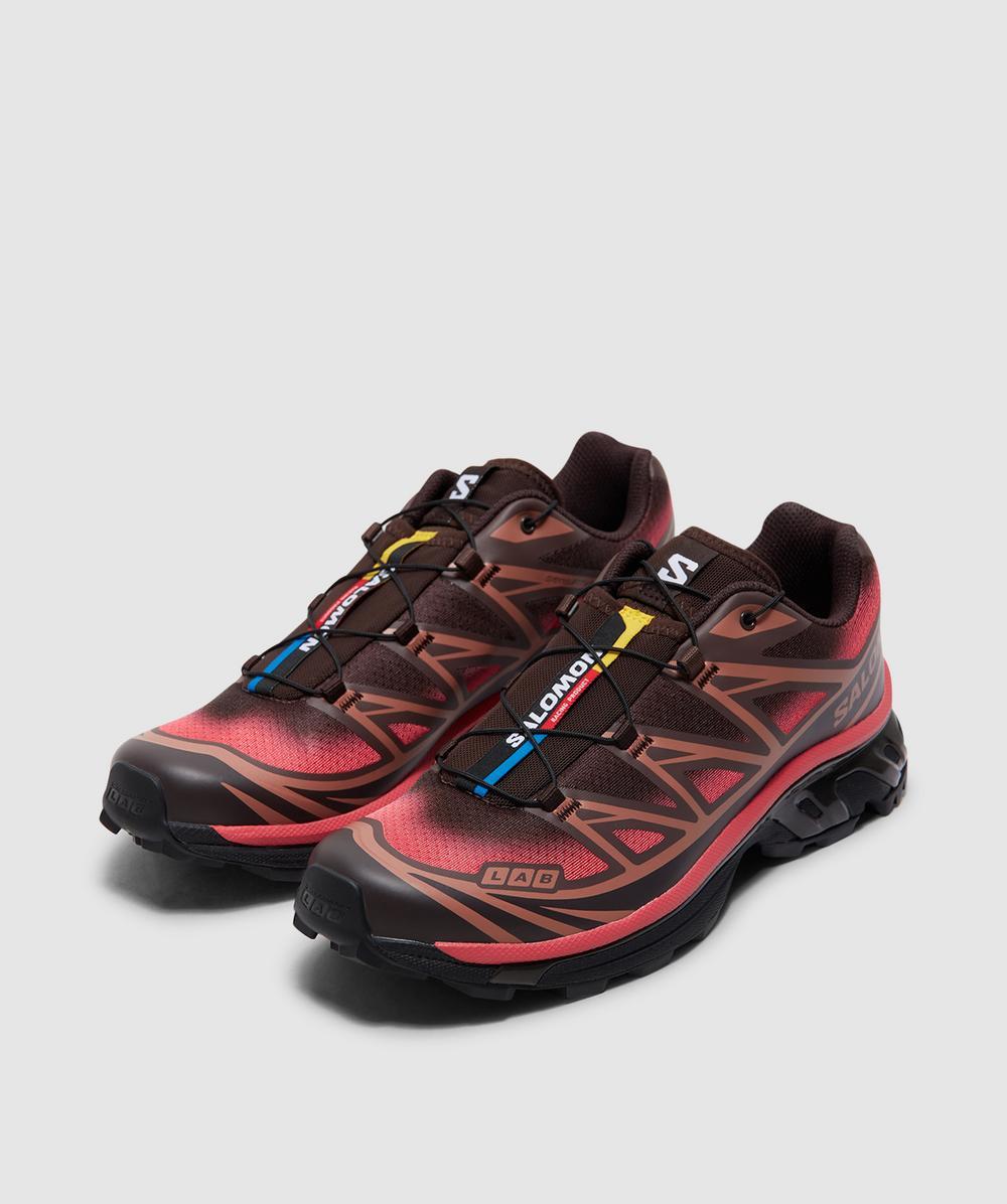 Salomon Lab Xt-6 Skyline Sneaker Coffee/French Roast/Rouge in