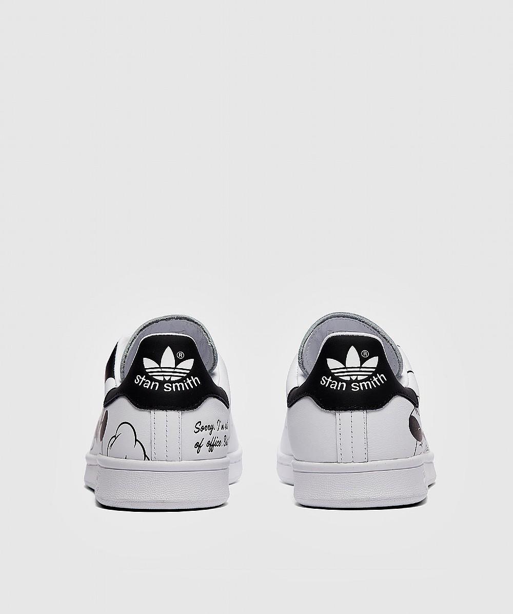 adidas X Disney Mickey Mouse Stan Smith Casual Shoes in White for Men | Lyst