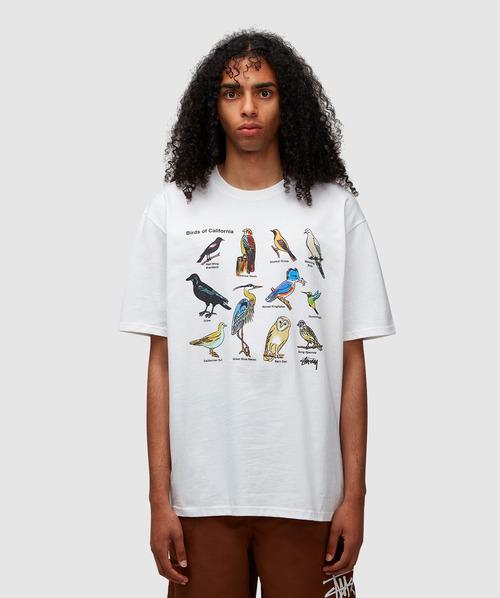 Stussy California Birds T-shirt in White for Men | Lyst