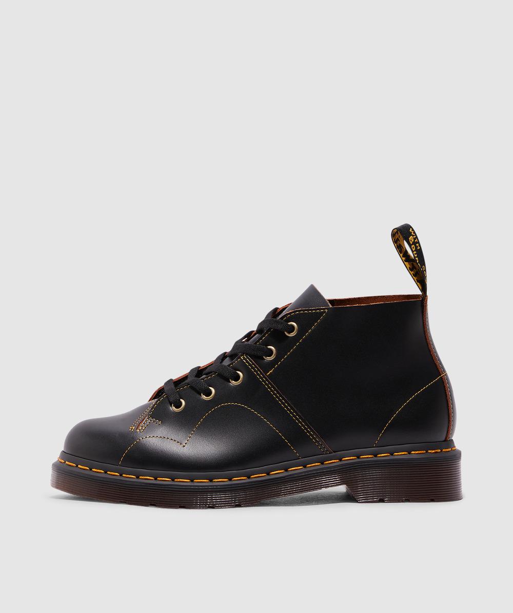 Dr. Martens Church Smooth Boot in Black |