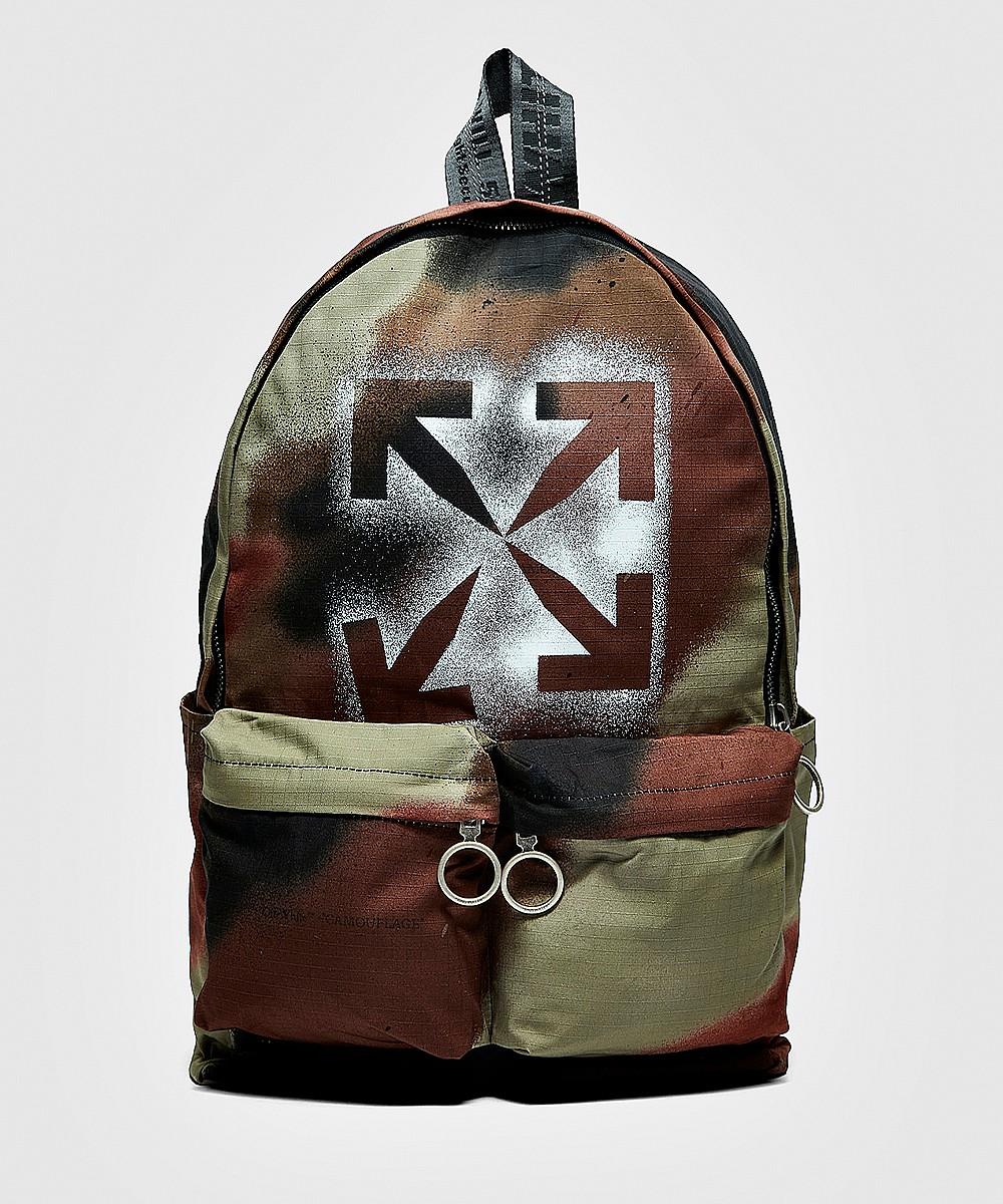 camo off white backpack