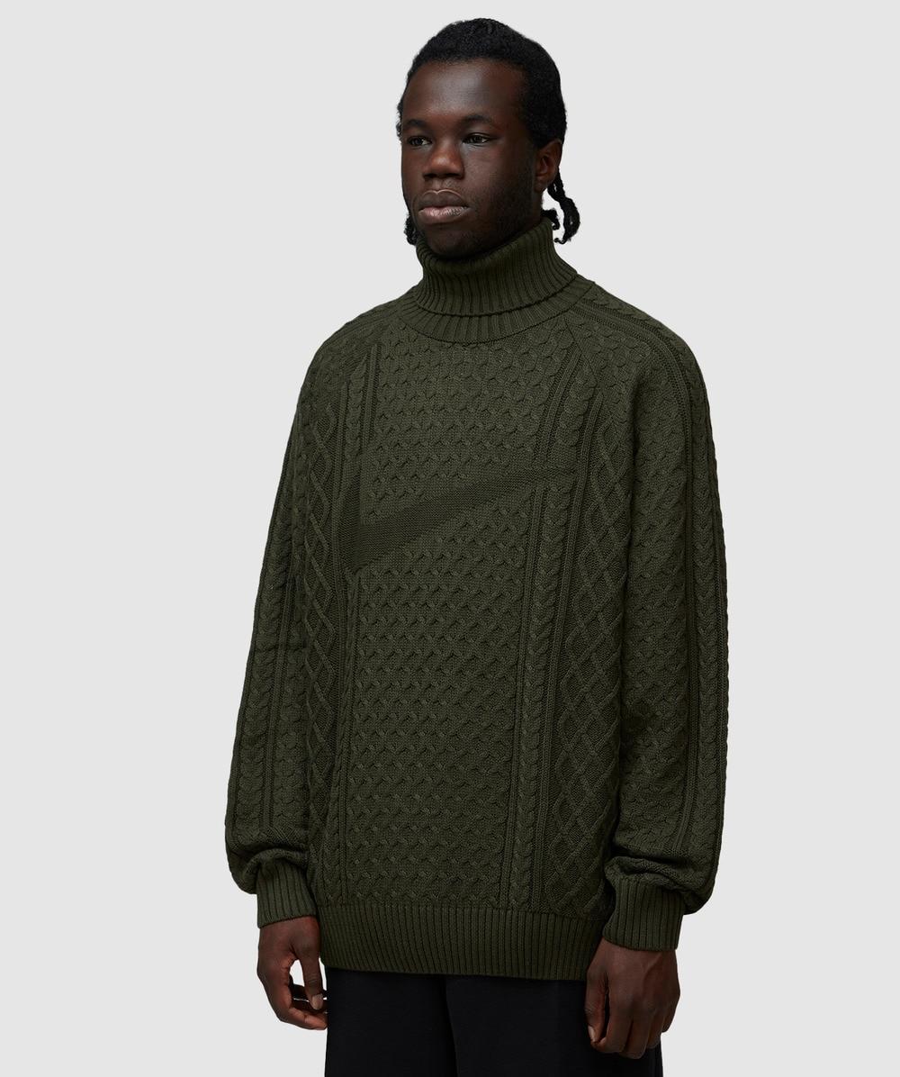 Nike fleece turtleneck sales
