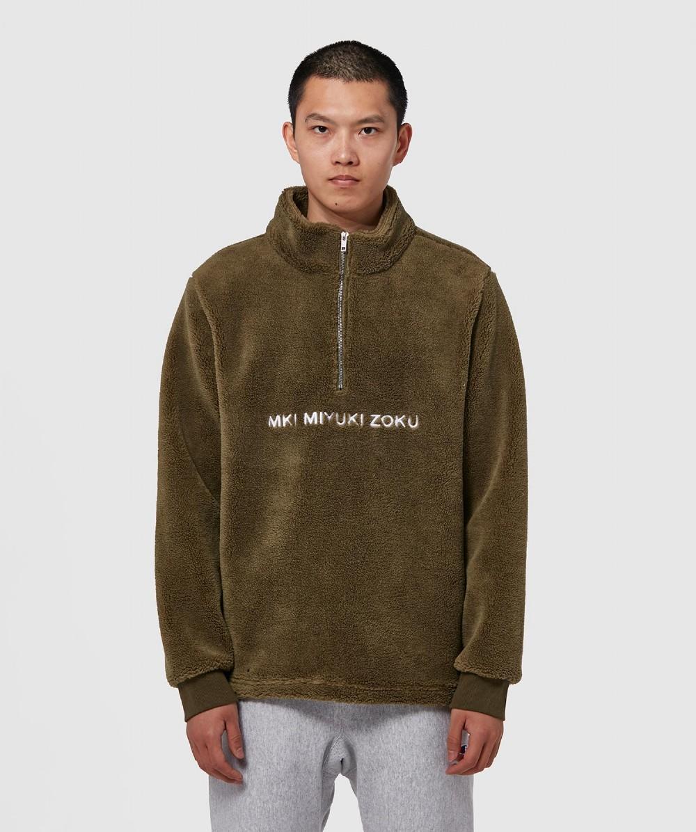 mki fleece quarter zip