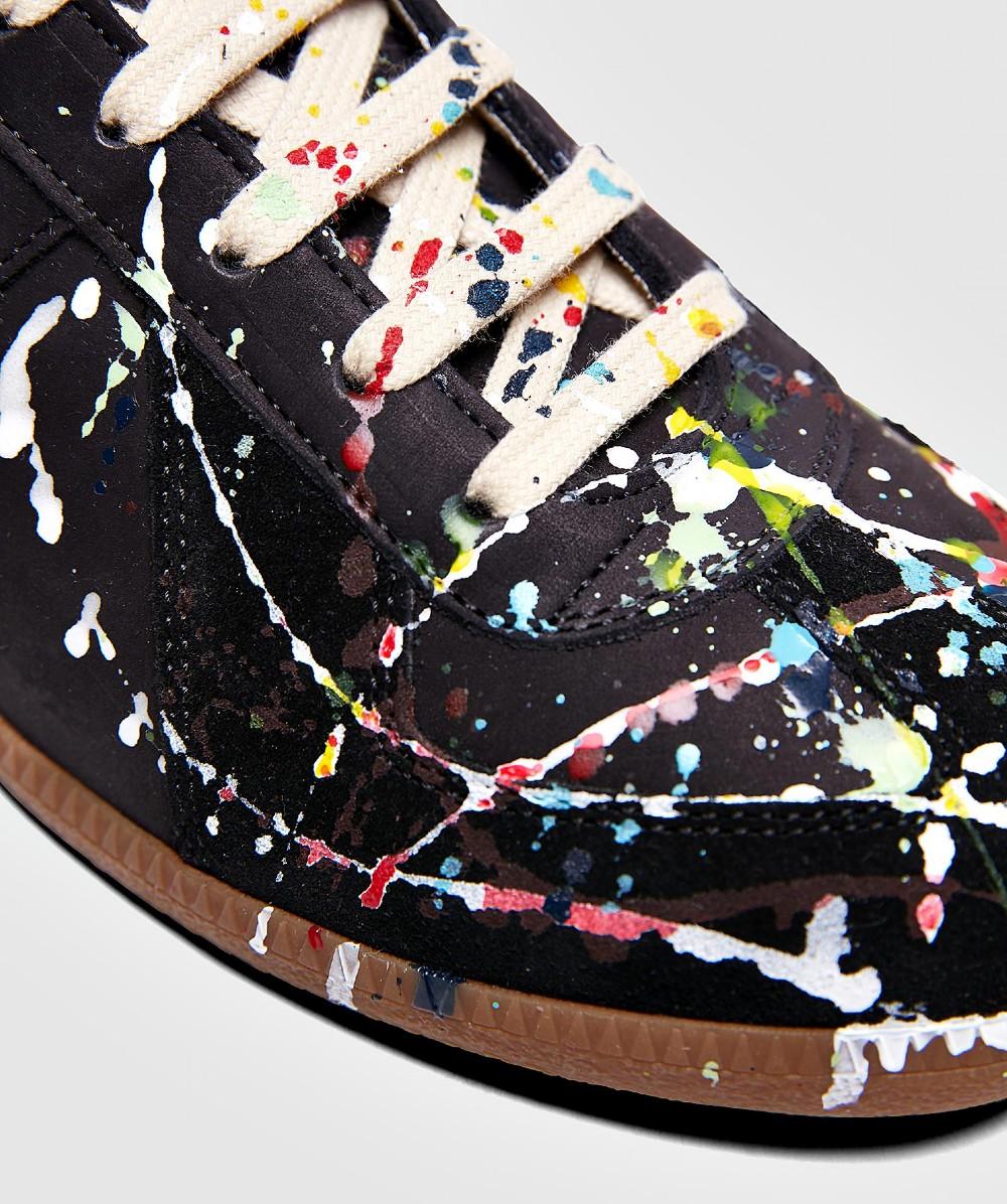 ★人気★【MAISON MARGIELA】Painted drop Sneakers Maison-Margiela--Pain-Drop-