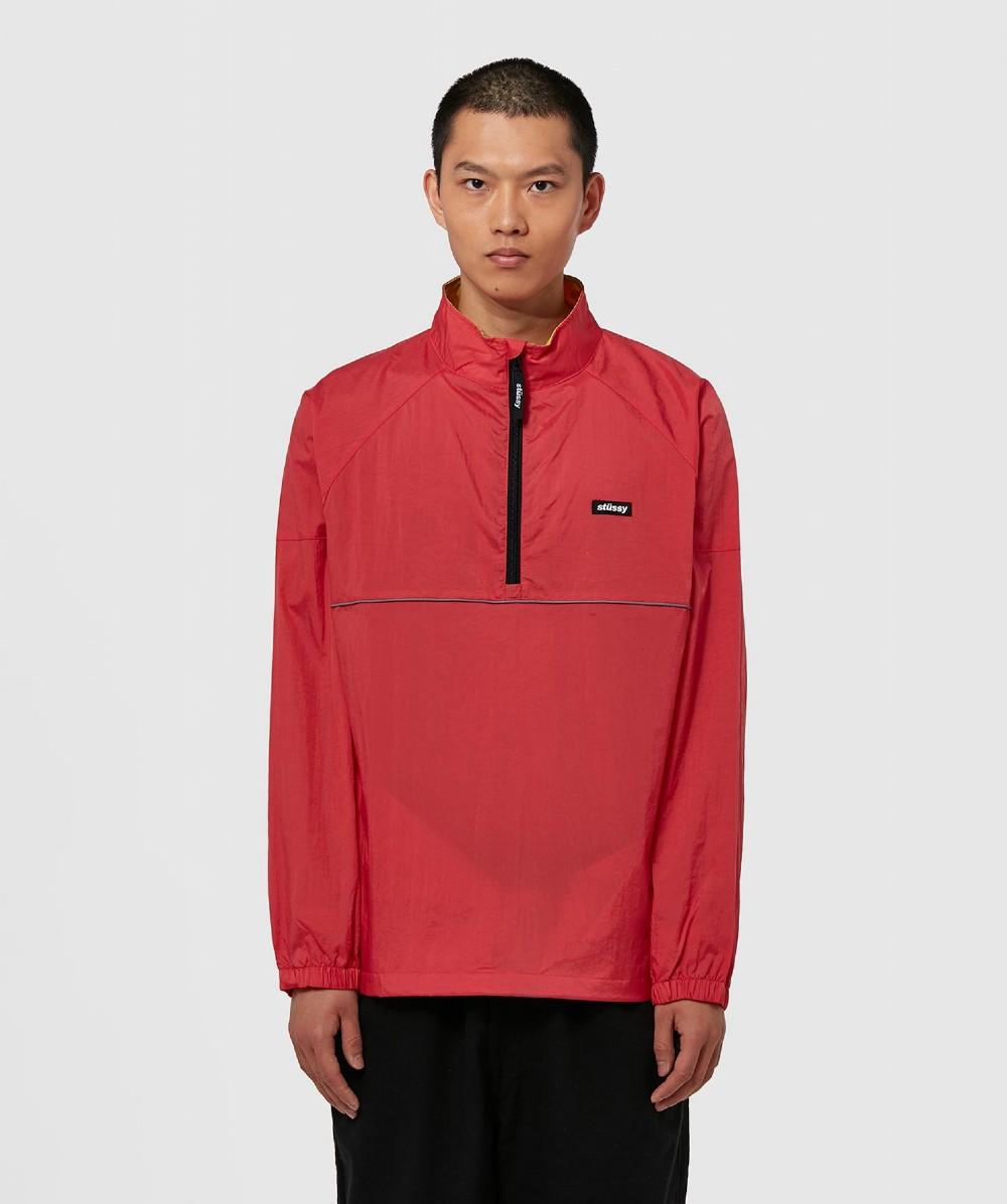stussy sport pullover jacket