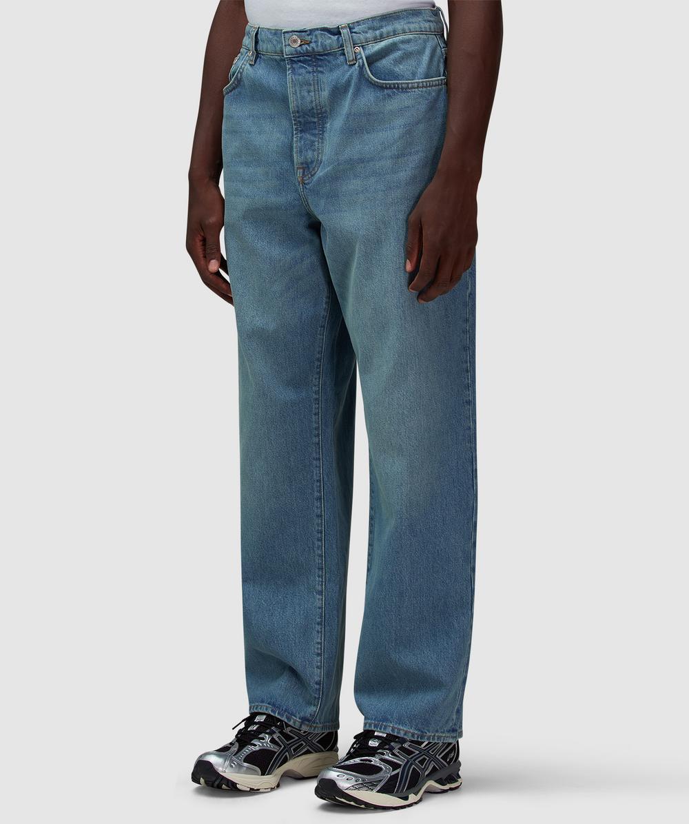 Stussy Denim Big Ol Jean (Washed in Blue for Men | Lyst