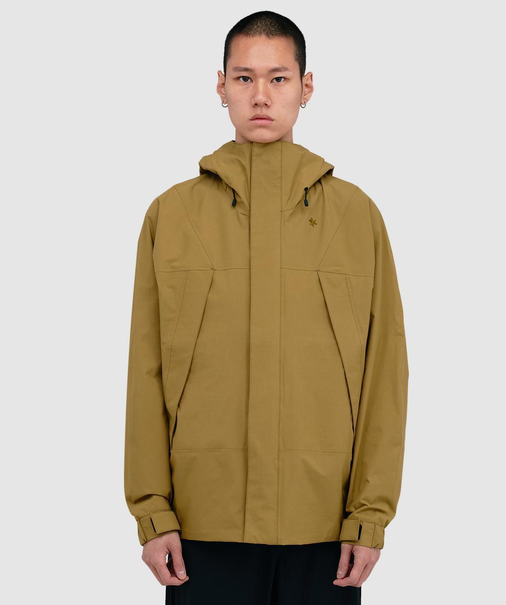 Goldwin Pertex Unlimited 2L Jacket Moss in Green for Men | Lyst