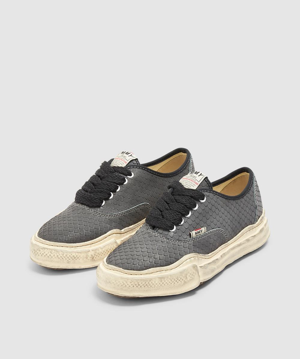 Maison Mihara Yasuhiro Baker Original Sole Canvas Low Top Sneaker