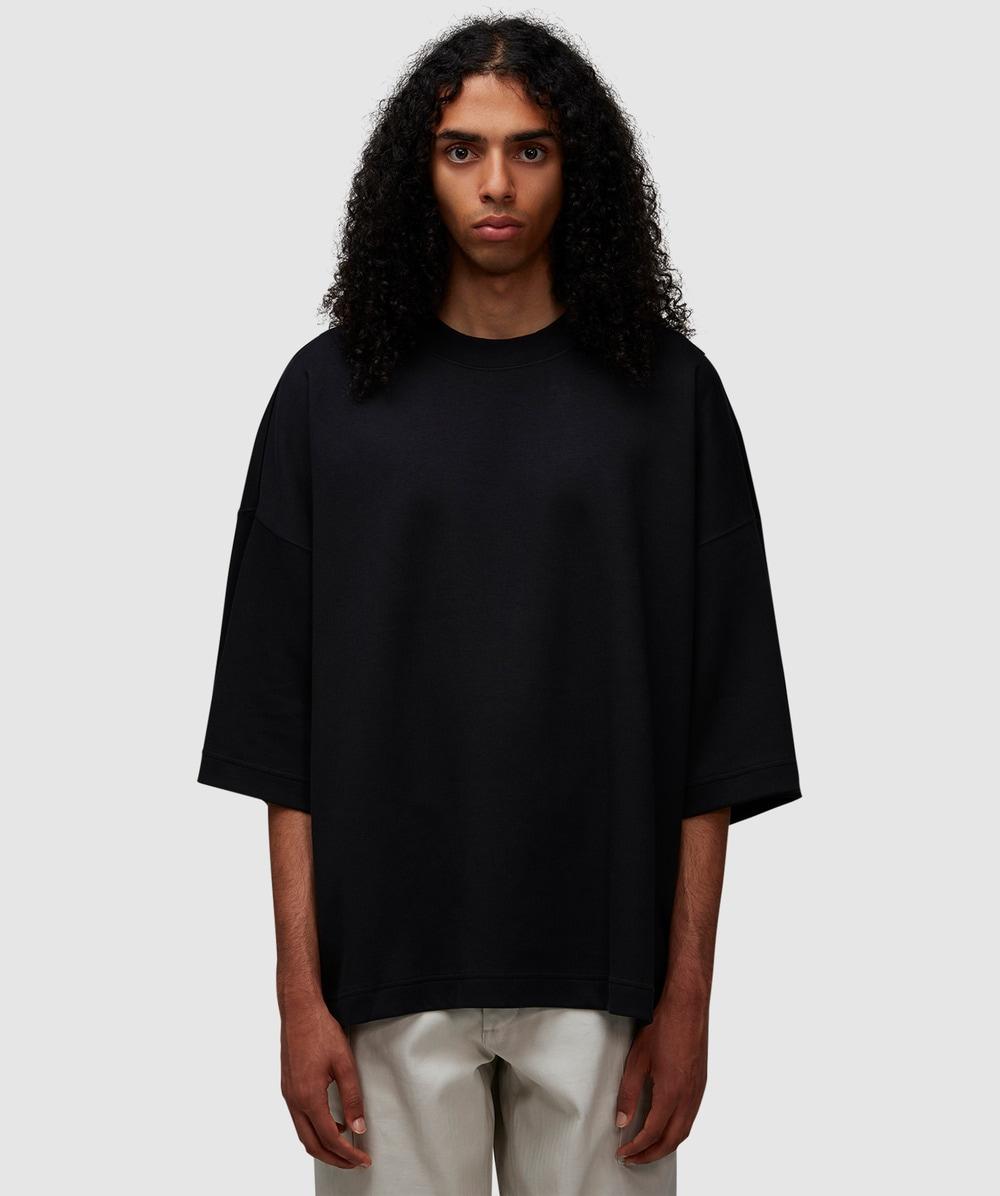 nike tech fleece t shirt black