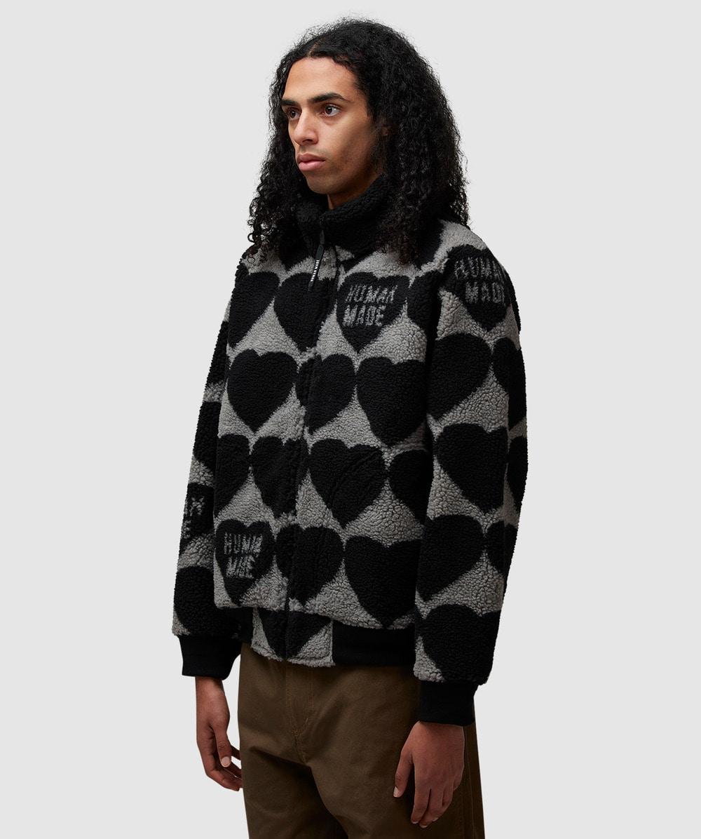 human-made-Black-Heart-Fleece-