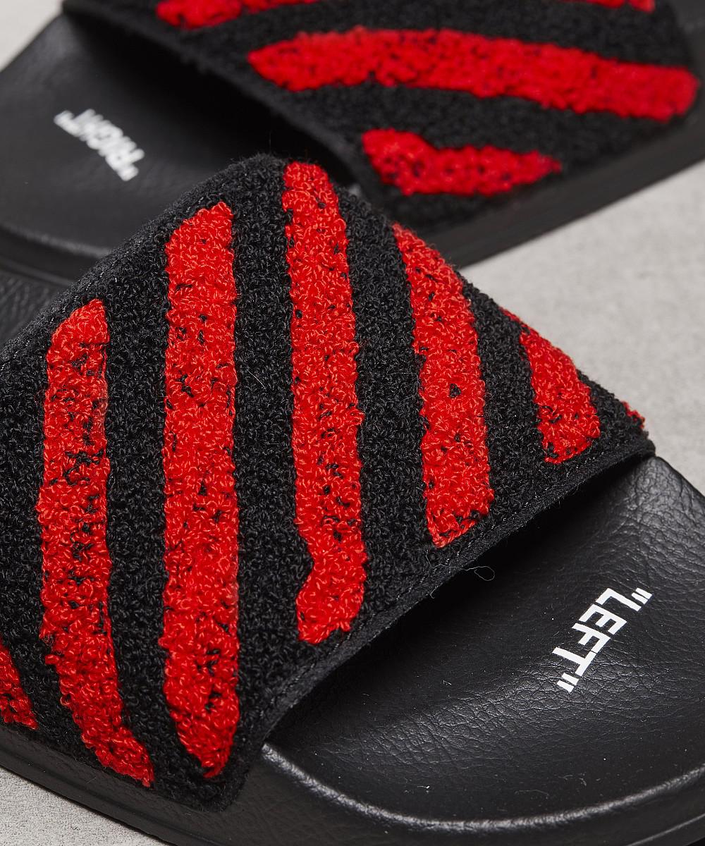 off white slides red
