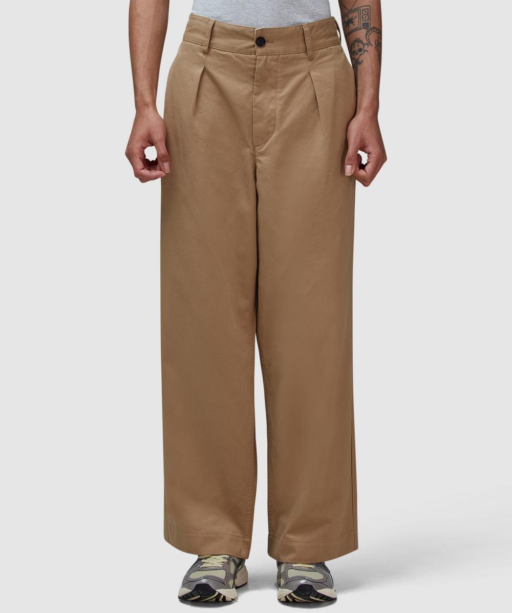 noah-nyc-Khaki-Single-Pleat-