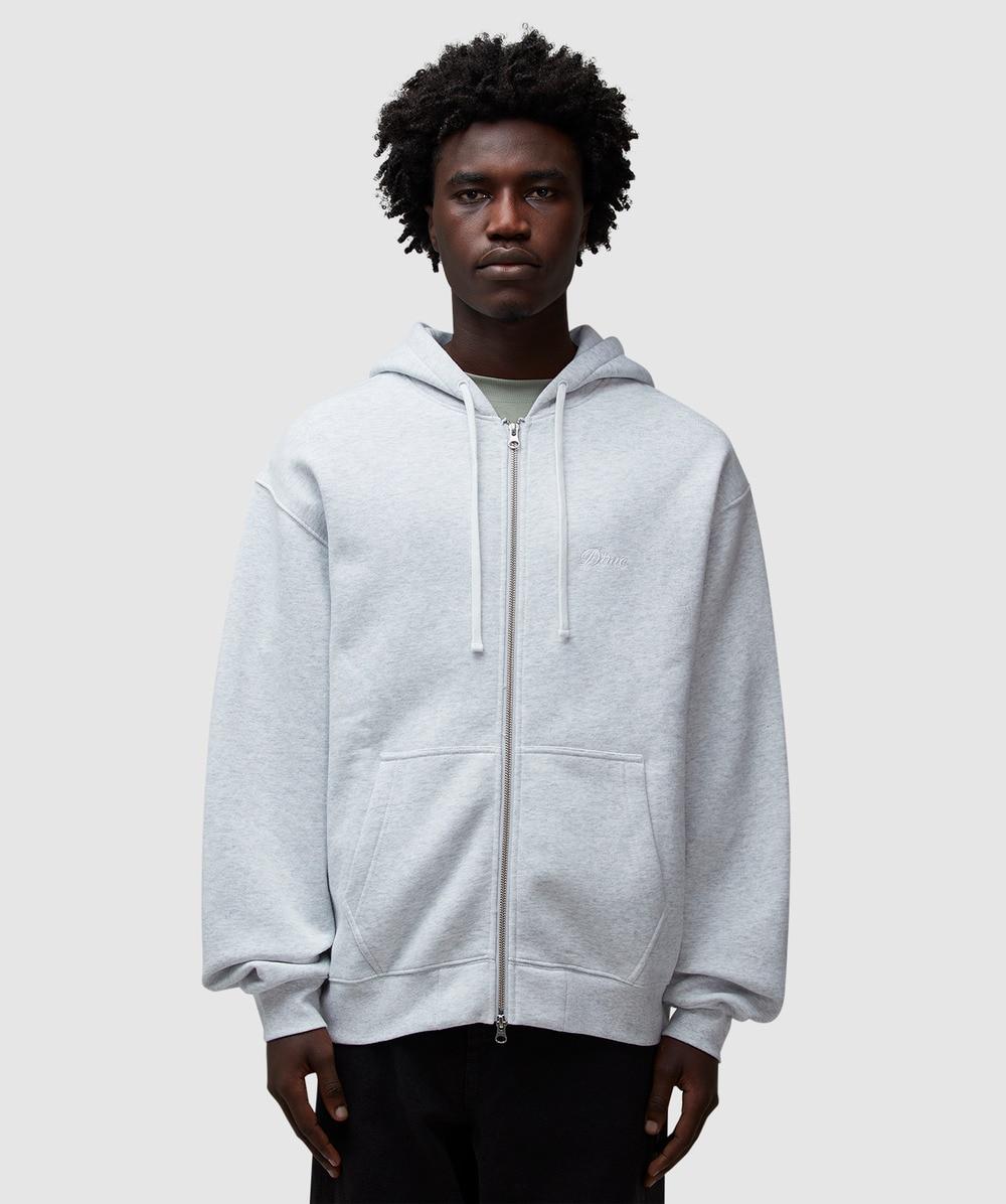 【DIME】 Cursive Small Logo Zip-Hoodie Cobalt Dime Cursive Small Logo Zip Hoodie Cobalt - LOBBY Online