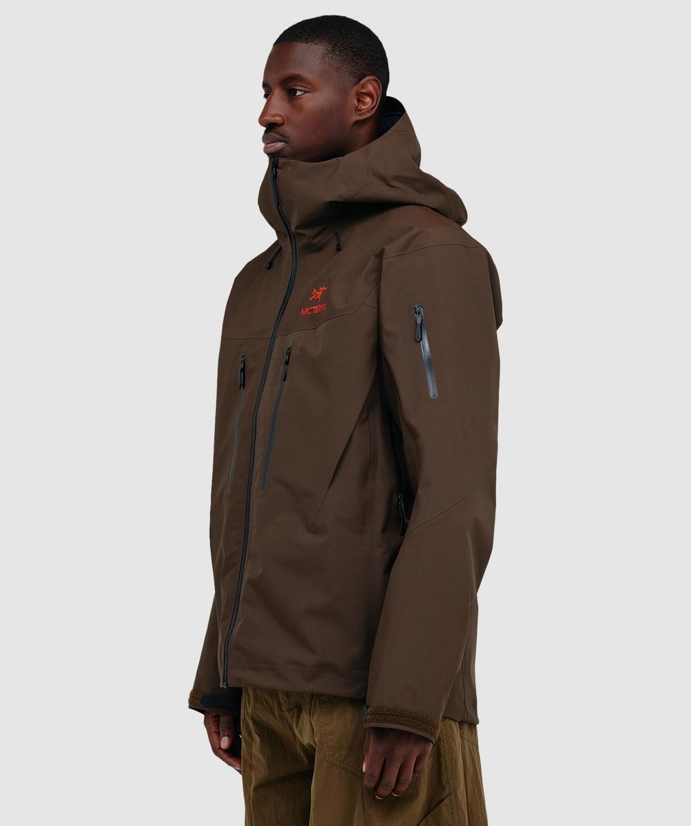 Arc'teryx Alpha Sv Jacket (Carob/ Dynasty in Brown for Men | Lyst