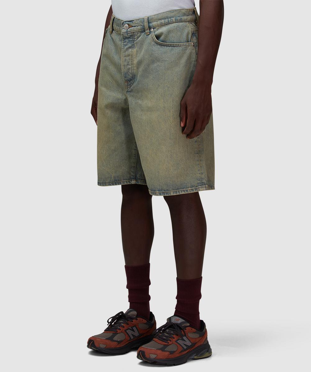 Stussy Denim Big Ol Short (Beach Wash in Natural for Men | Lyst