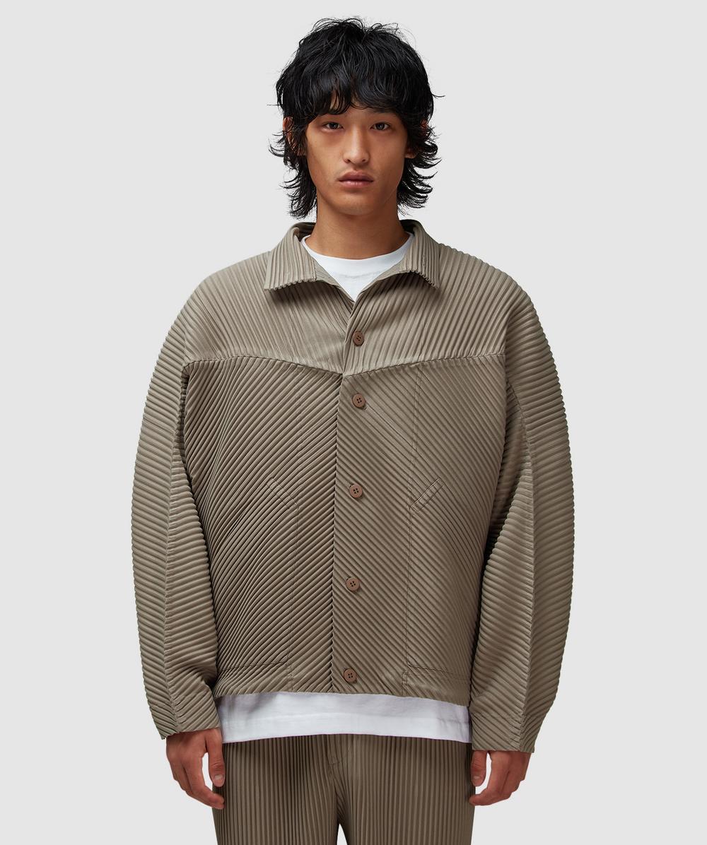 Homme Plissé Issey Miyake September Pleats Jacket (Riverside in