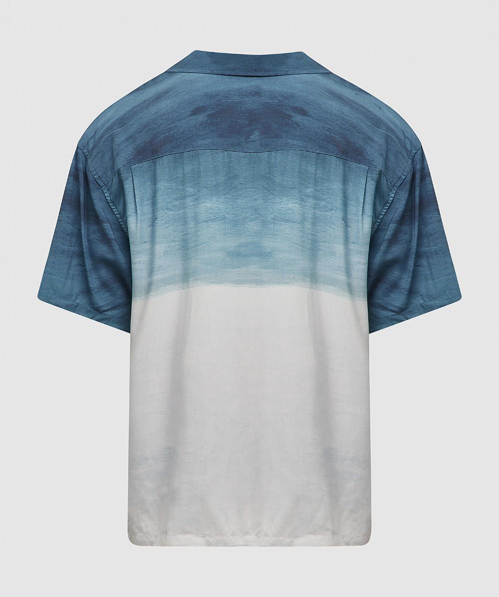 Stussy Dice Painting Shirt in Blue for 