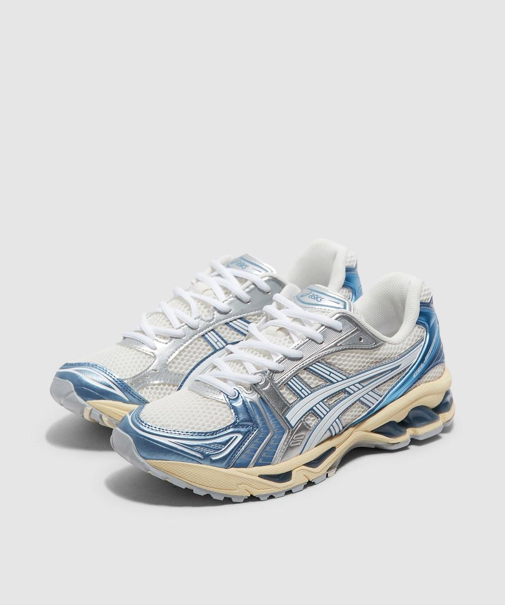 Asics Gel-Kayano 14 Sneaker (Cream/Denim in Blue | Lyst