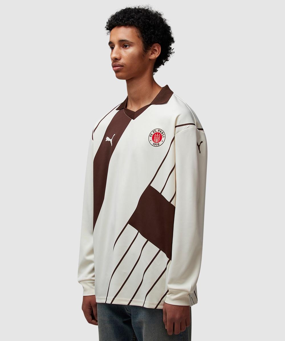 PUMA X St.Pauli Fc Longsleeve Jersey Top for Men | Lyst