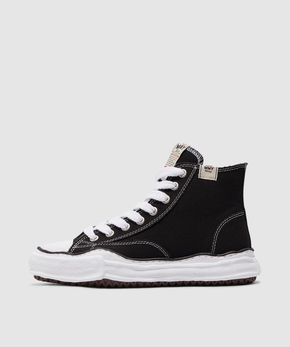 Maison Mihara Yasuhiro Peterson Og Sole High-top Sneaker in Black