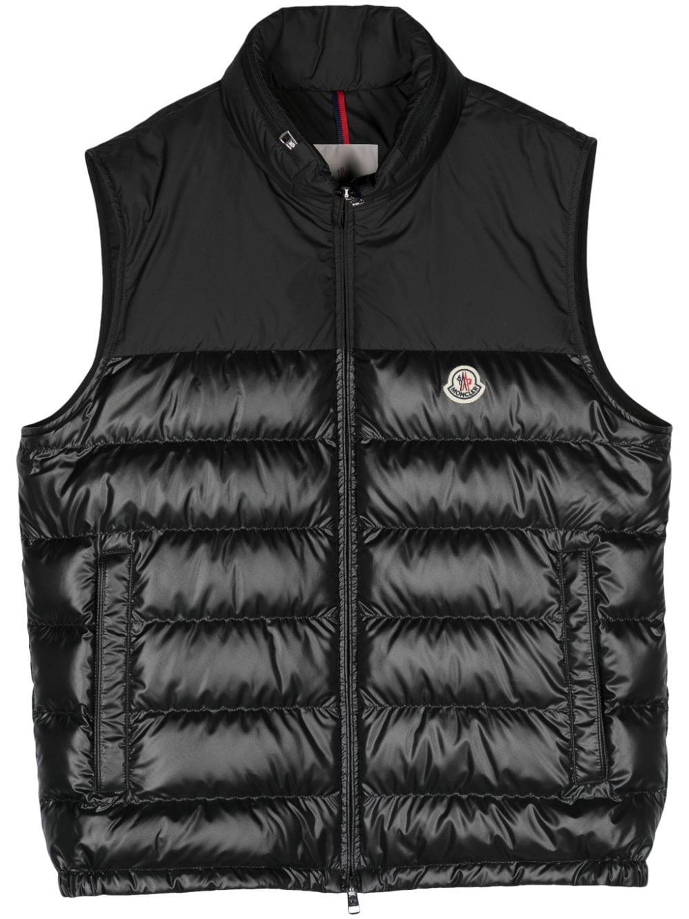 Moncler Ss24 Hooded Vest in Black for Men Lyst