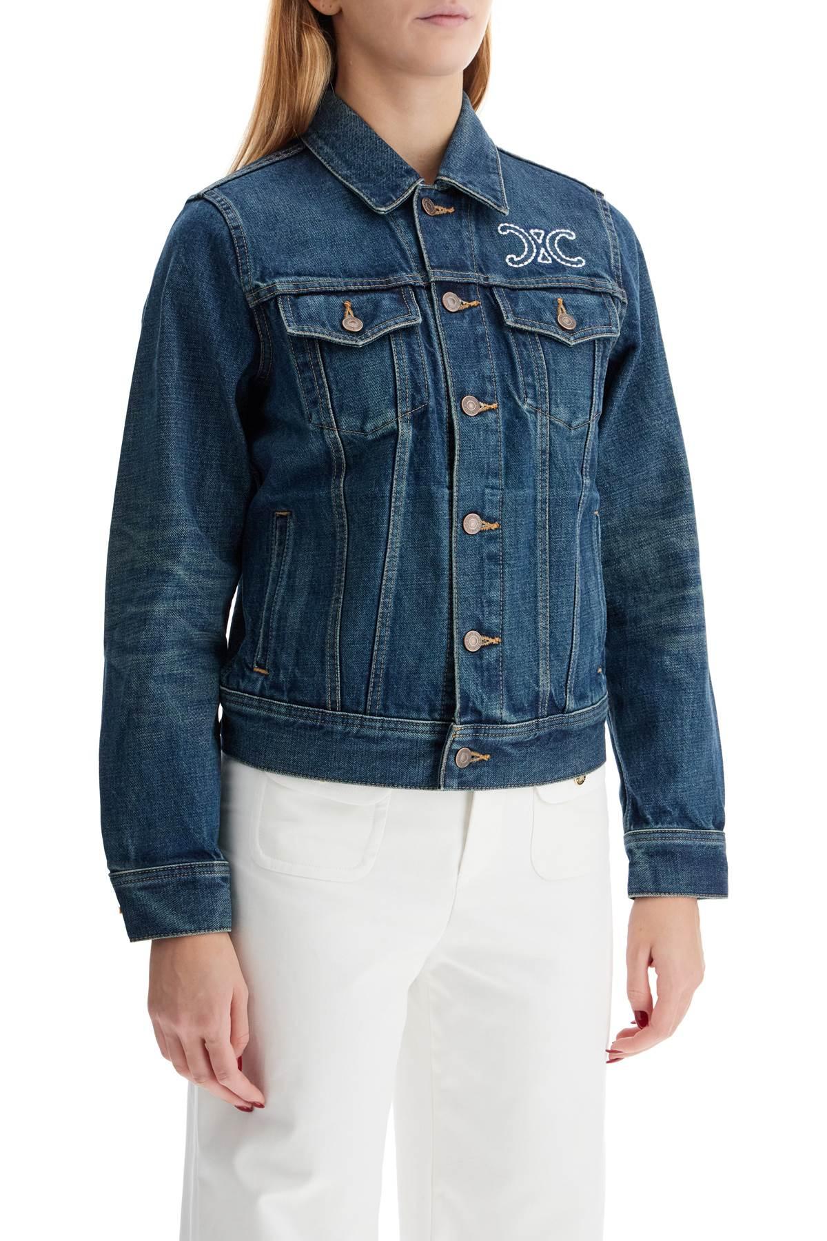 【超希少】CELINE Back Logo Boa Denim Jacket Celine Back Logo Denim Jacket Black Wash S 134663099 | eBay