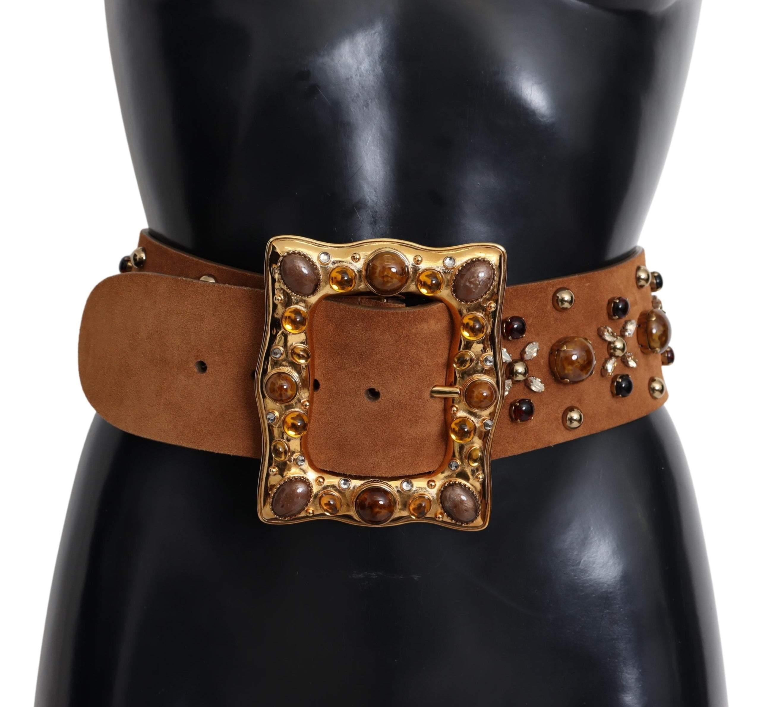 The Lair Oval Buckle Belt Brass