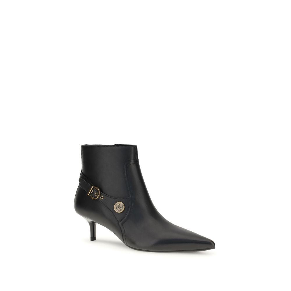 ショートブーツ・ブーティ PINKO Woman Flat ankle boots Black SD0195P056 Z99 PINKO Woman Flat ankle boots Black SD0195P056 Z99