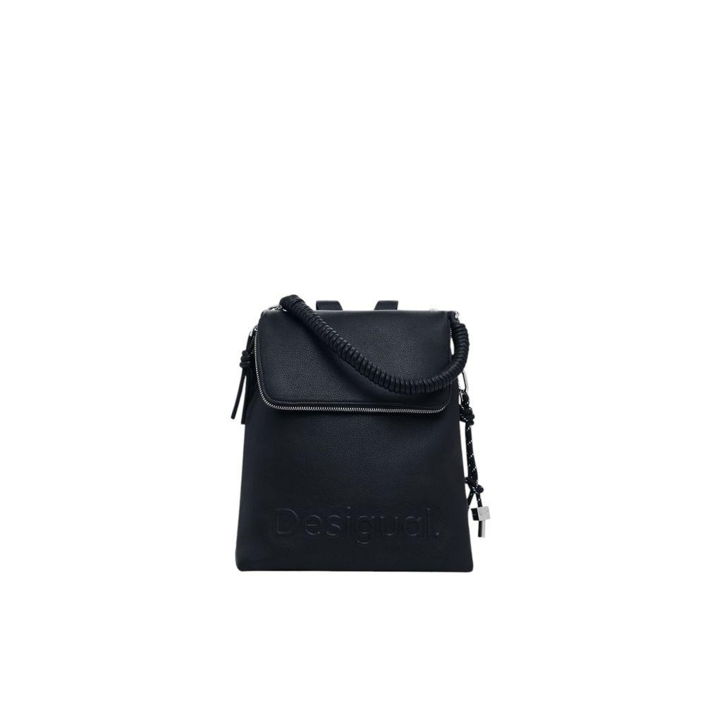 Desigual Black Polyurethane Women's Handbag main image 1