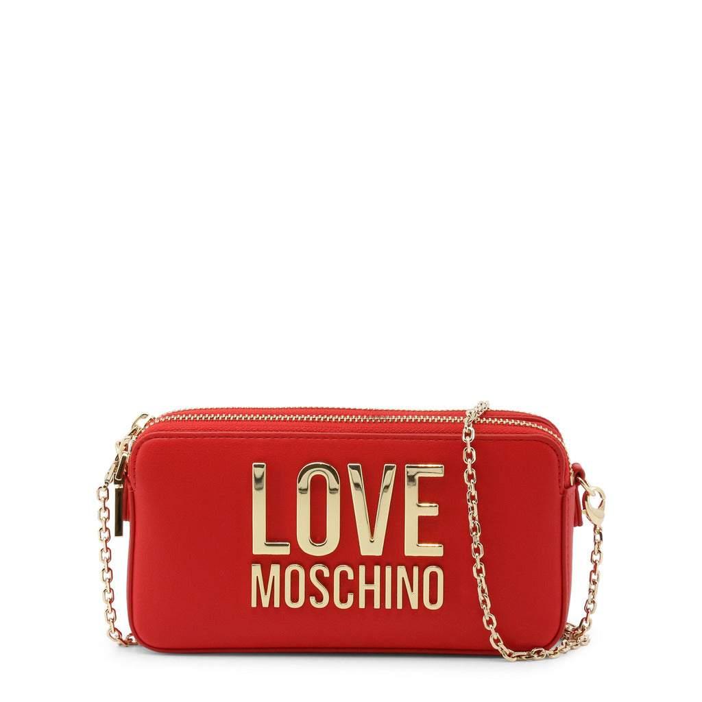 Moschino Love Clutch Bag in Red | Lyst