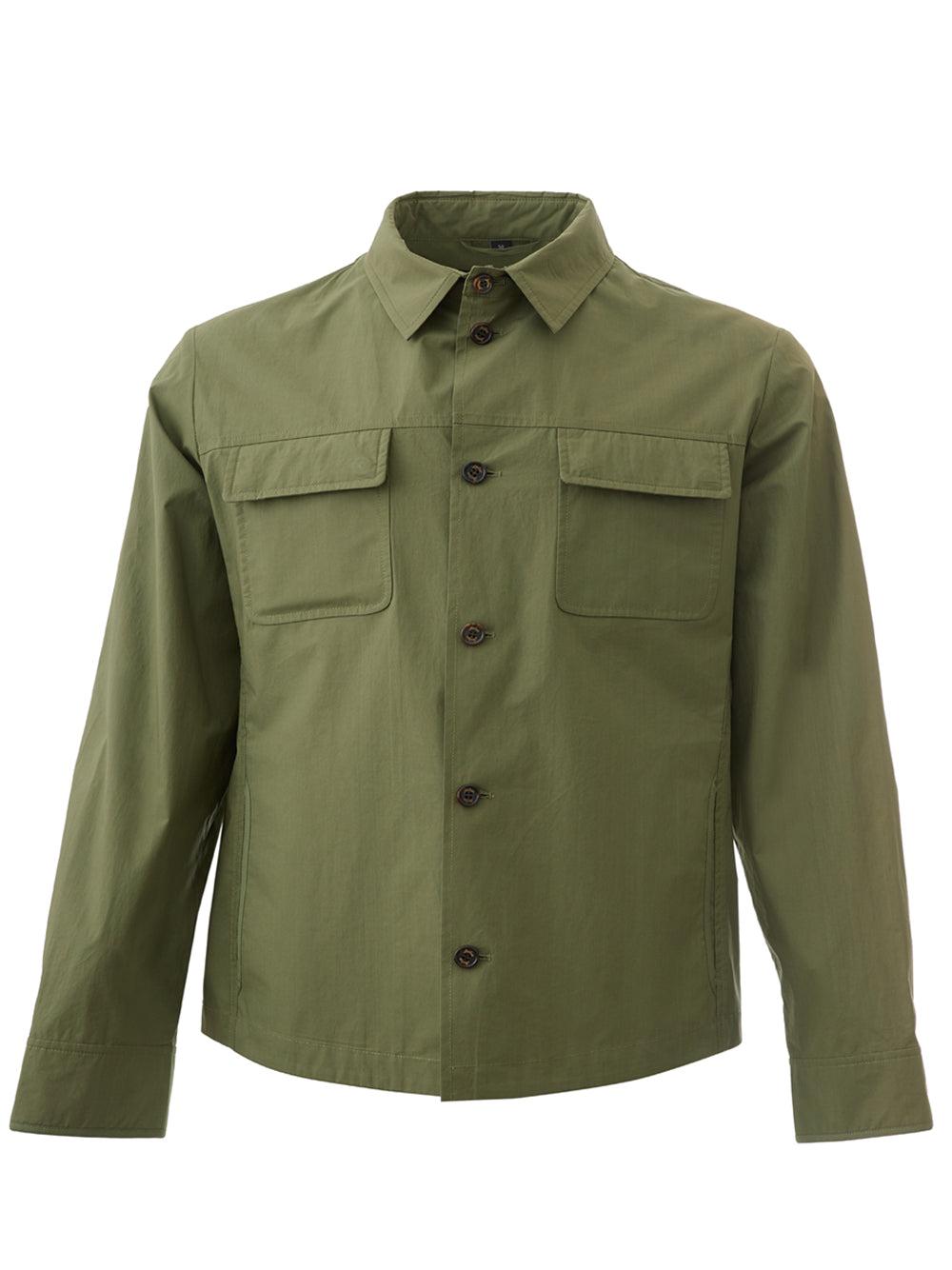 Sealup Green Cotton Saharan Jacket for Men | Lyst