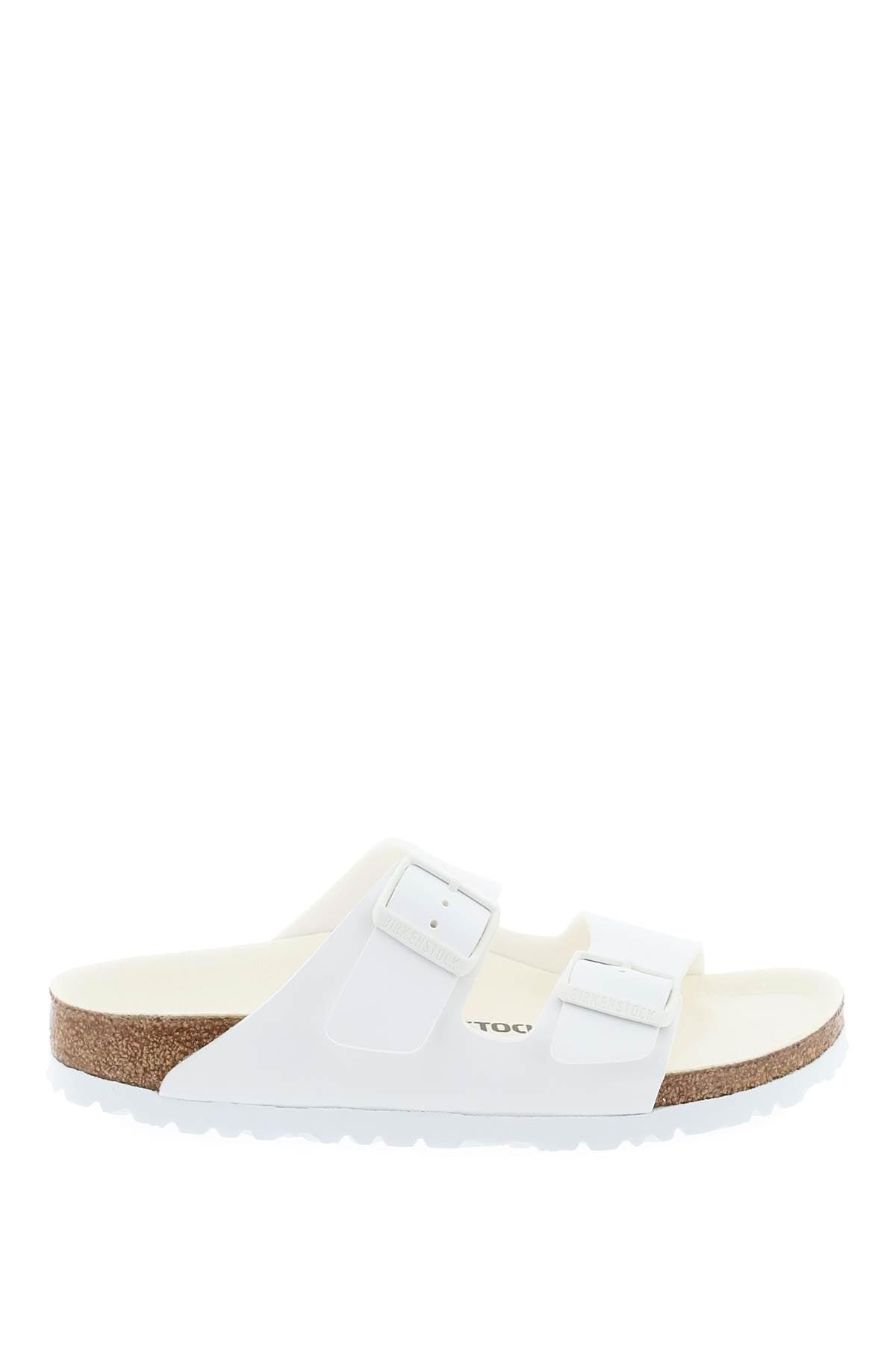 Birkenstock Arizona Platform Birko Flor Sandals Size Uk 7.5 in White Lyst UK