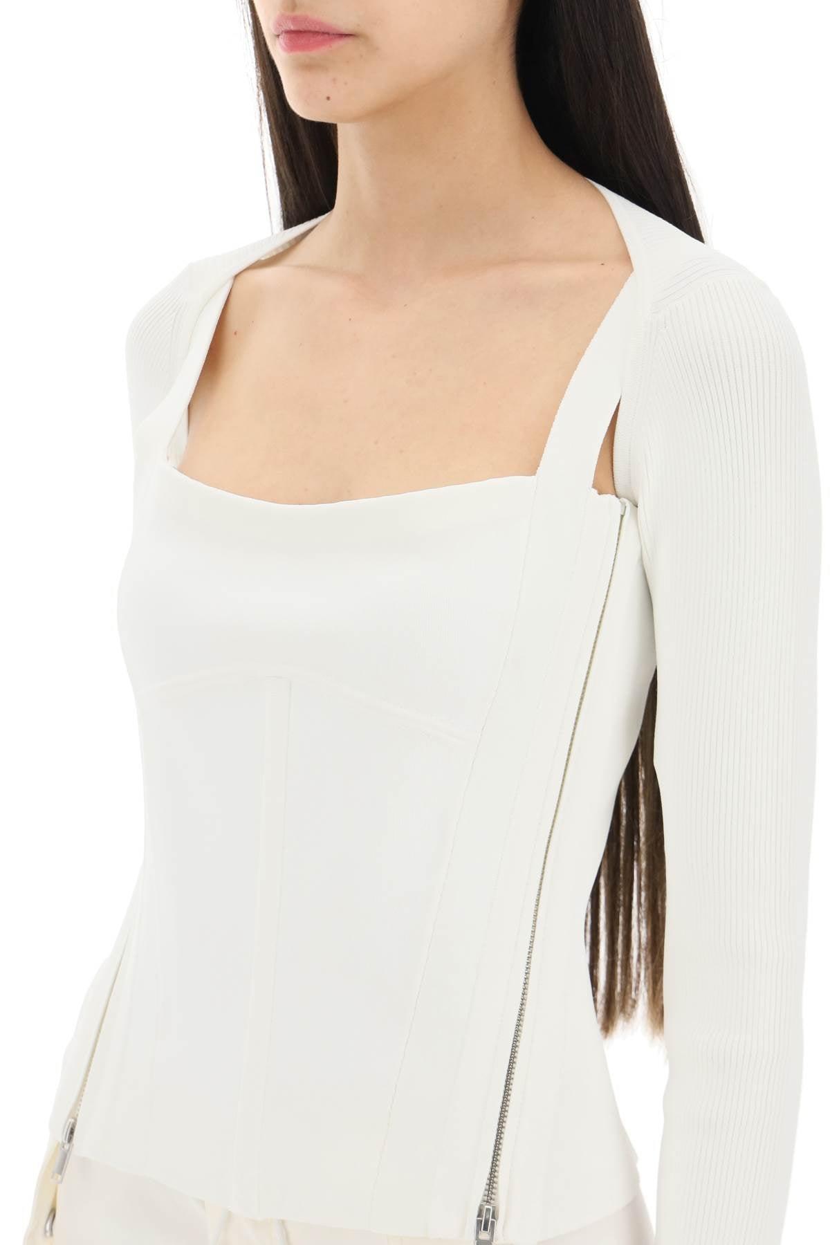 Dion Lee square-neck corset-style Top - Farfetch