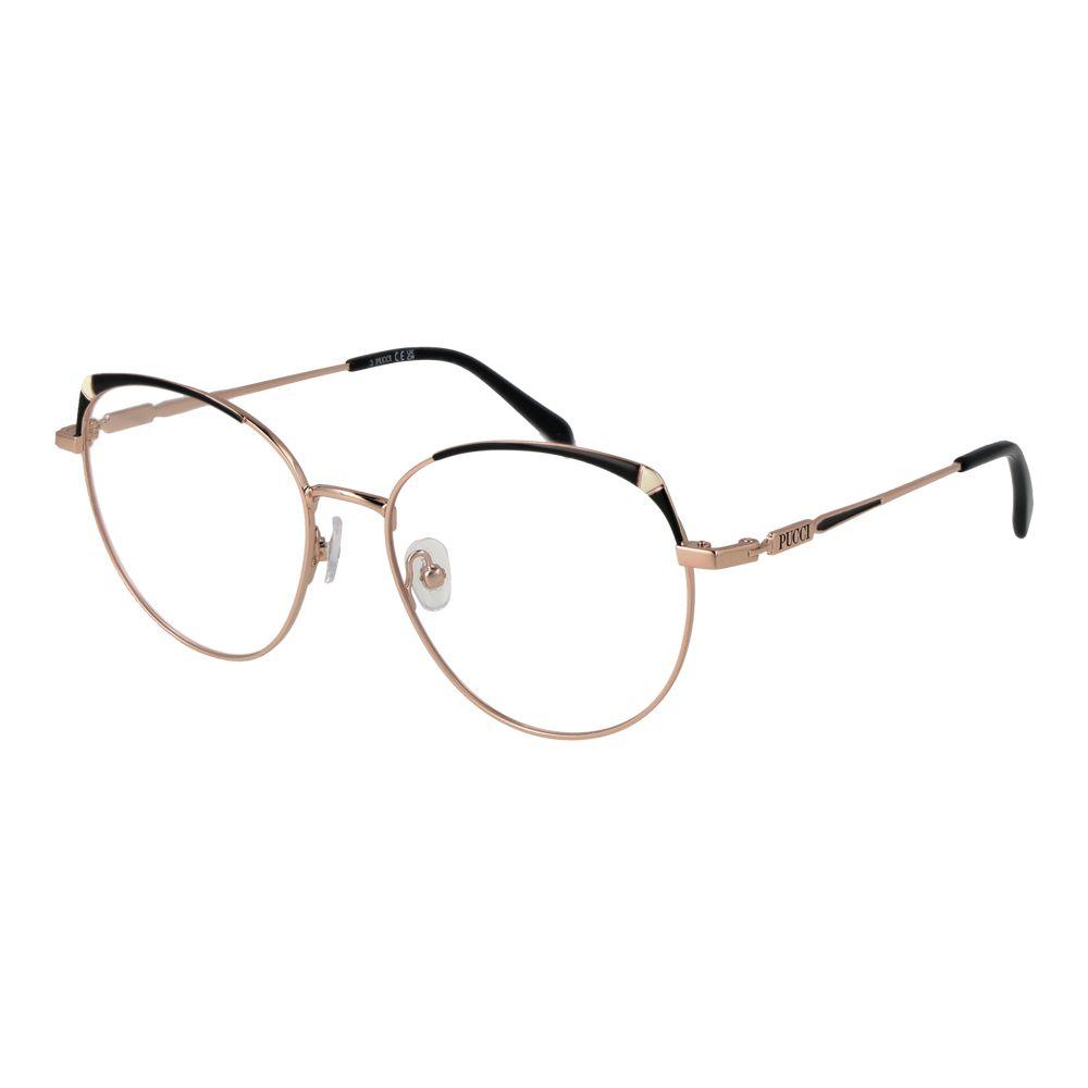 PUCCI Rose Gold Metal Glasses (frames) in Metallic | Lyst UK display picture 3