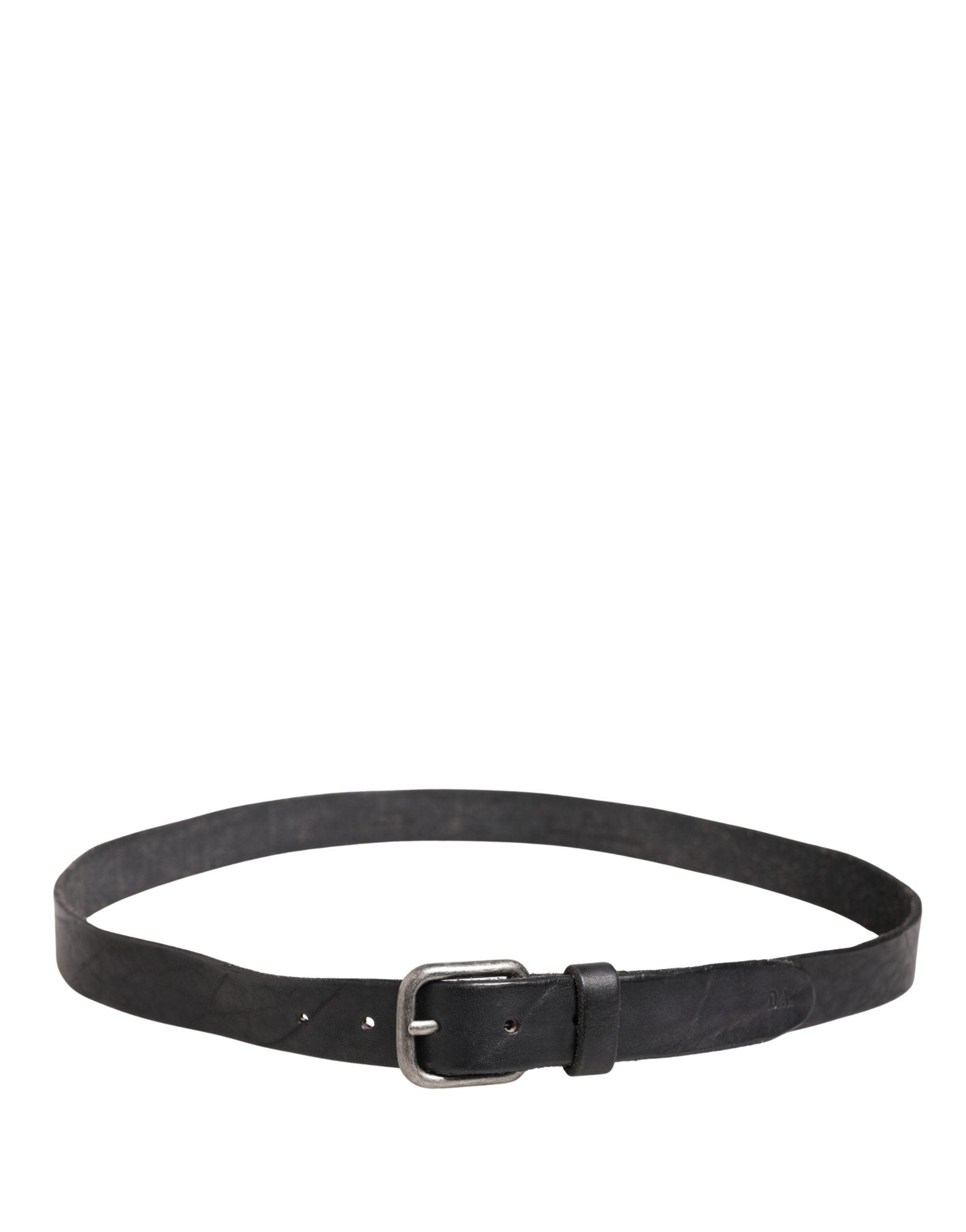 Daniele Sole Firenze black leather belt L FASHIONGEN - Premium Durable Genuine Italian-Made Leather  main image 2
