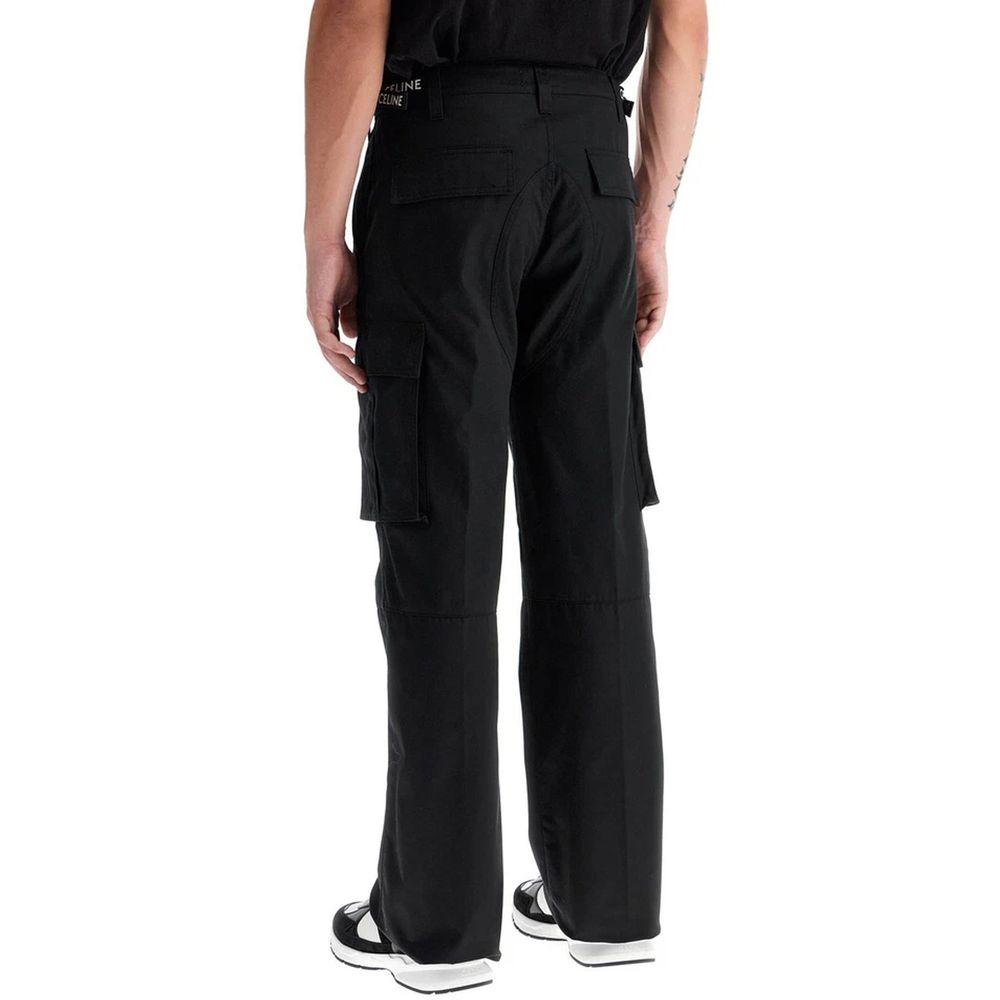 Celine Céline Cargo Pants in Black for Men | Lyst
