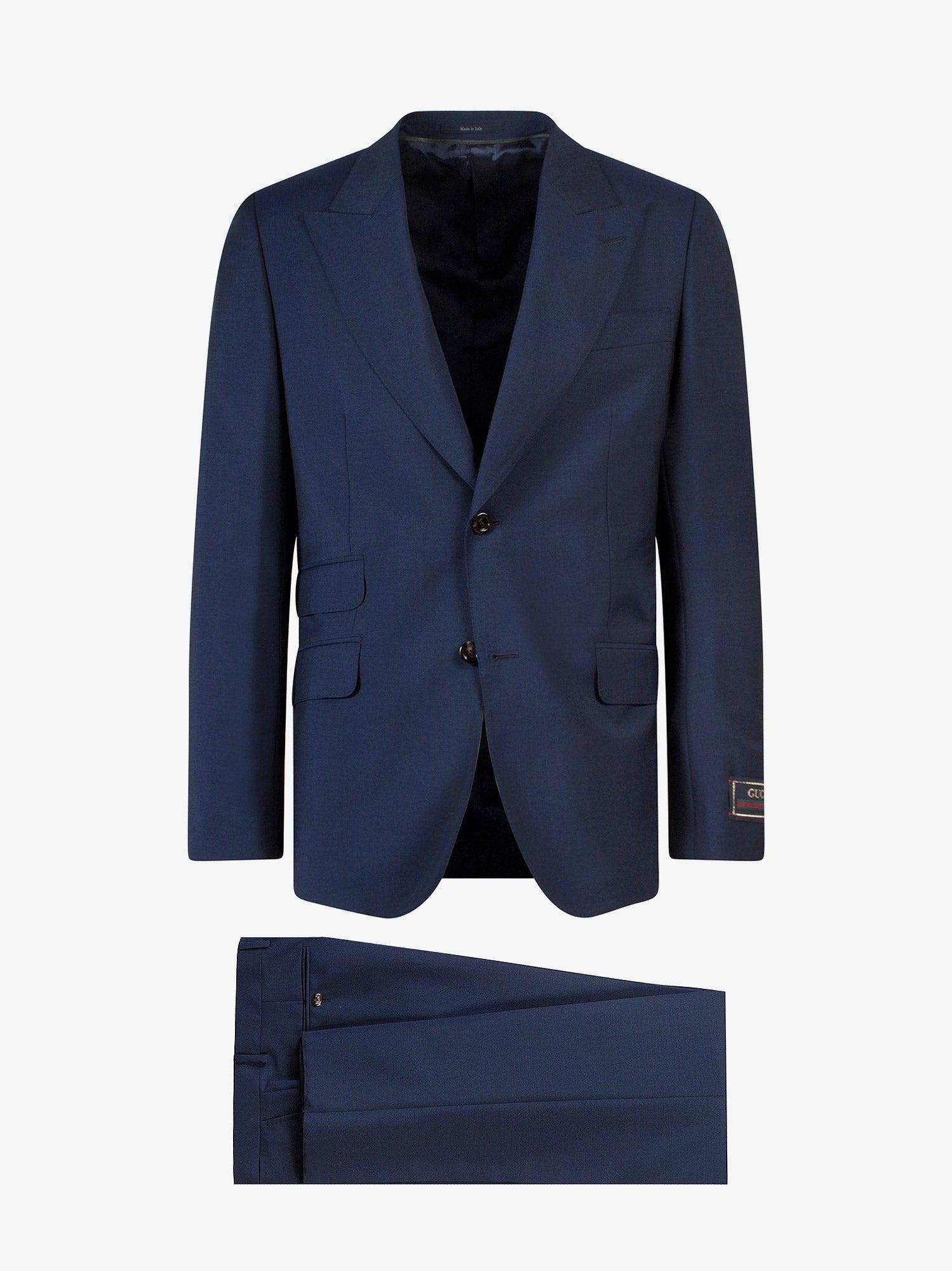 Gucci Suit in Blue for Men | Lyst