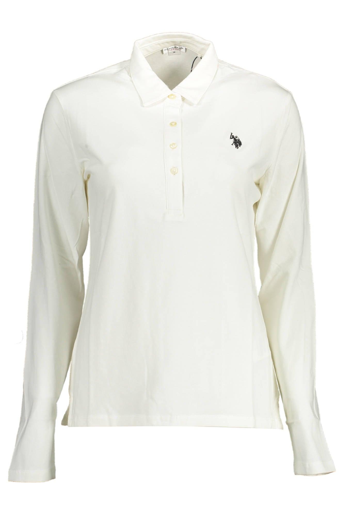 U.S. POLO ASSN. Cotton Polo Shirt in White | Lyst