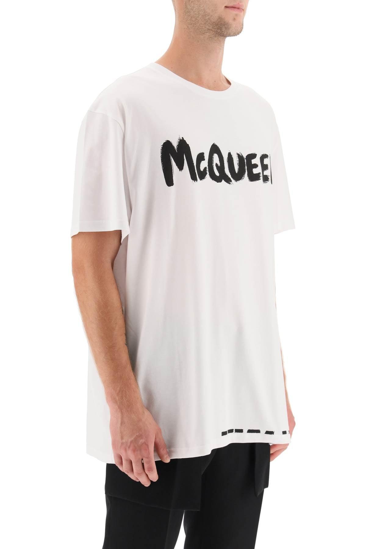 White alexander mcqueen t shirt sale