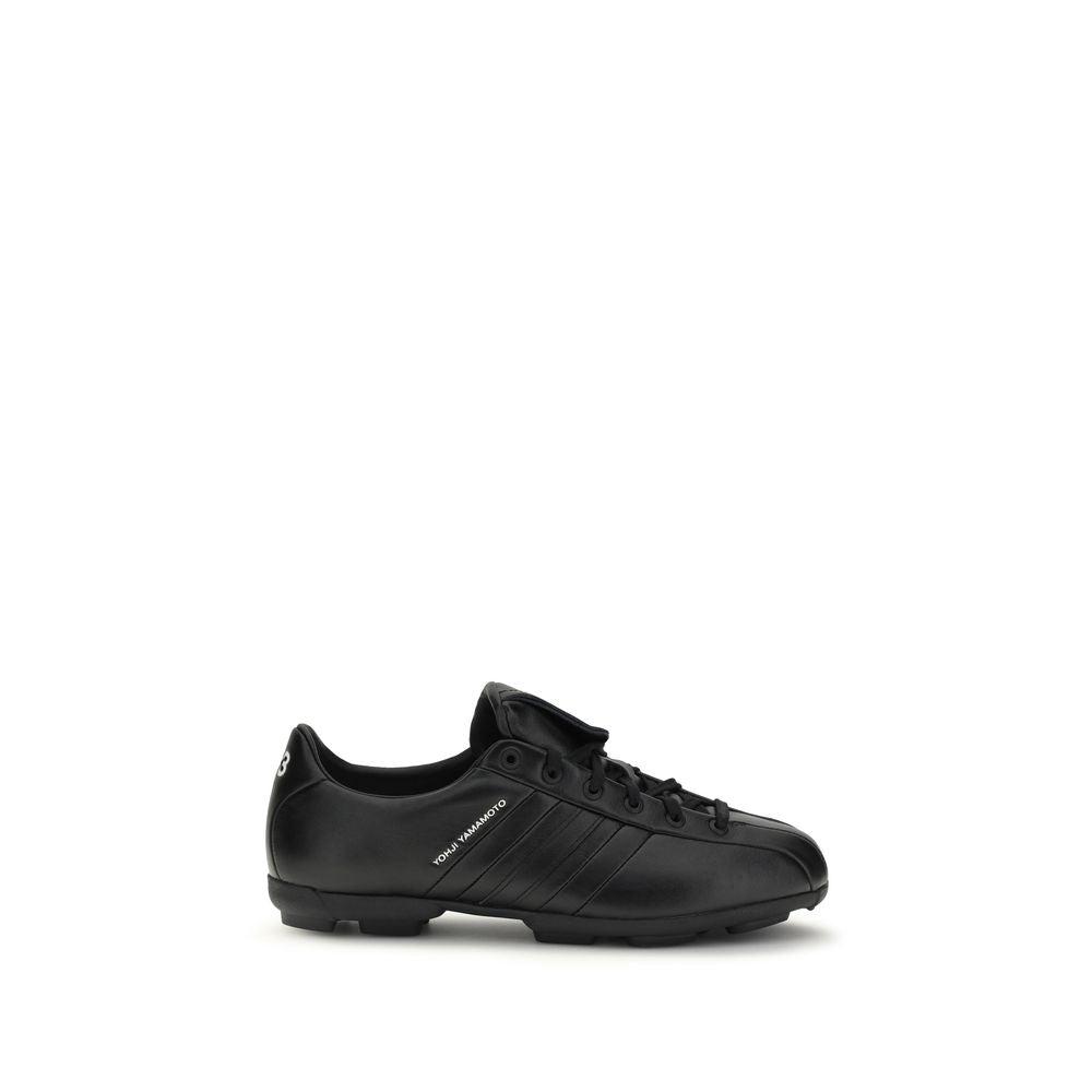 Black Men\'s Athletic Sneakers - Designer (Y-3) Collaboration Style Y-3 Megaball Sneakers Triple Black – ESSXNYC main image 3