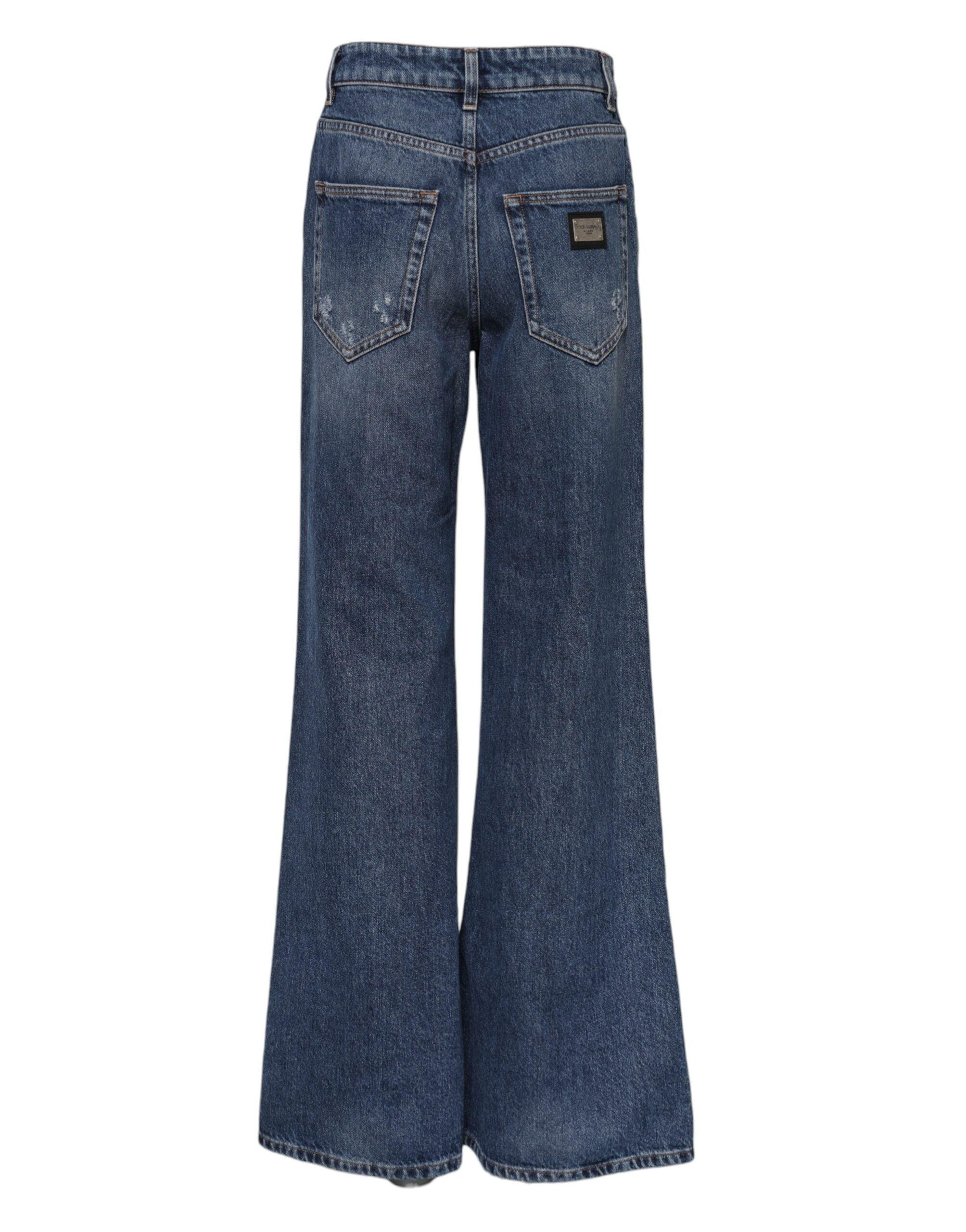 Dolce & Gabbana Wide-leg jeans for Women | Online Sale up to