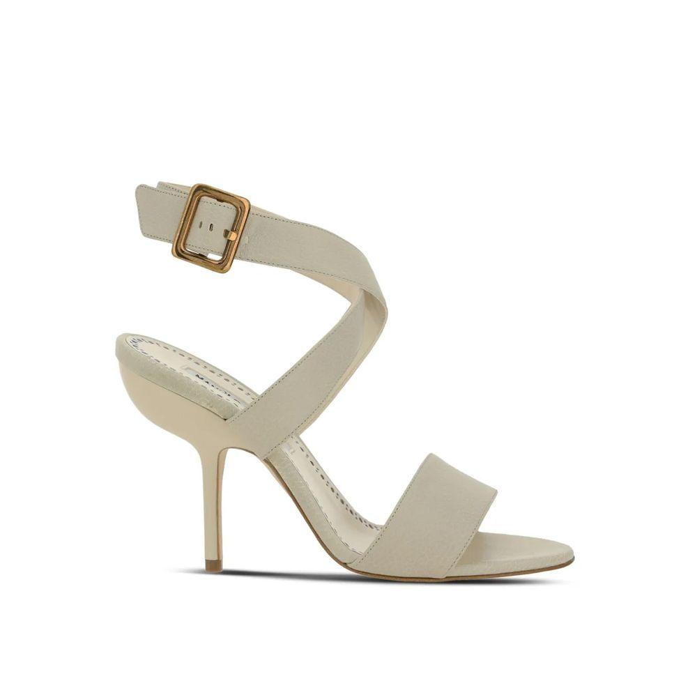 【送料&関税込】Manolo Blahnik Ossie 105 Wrap Sandals Manolo Blahnik | Ossie 105 white sandals | Savannahs